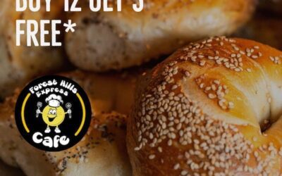 BUY 12 Bagels Get 3 FREE